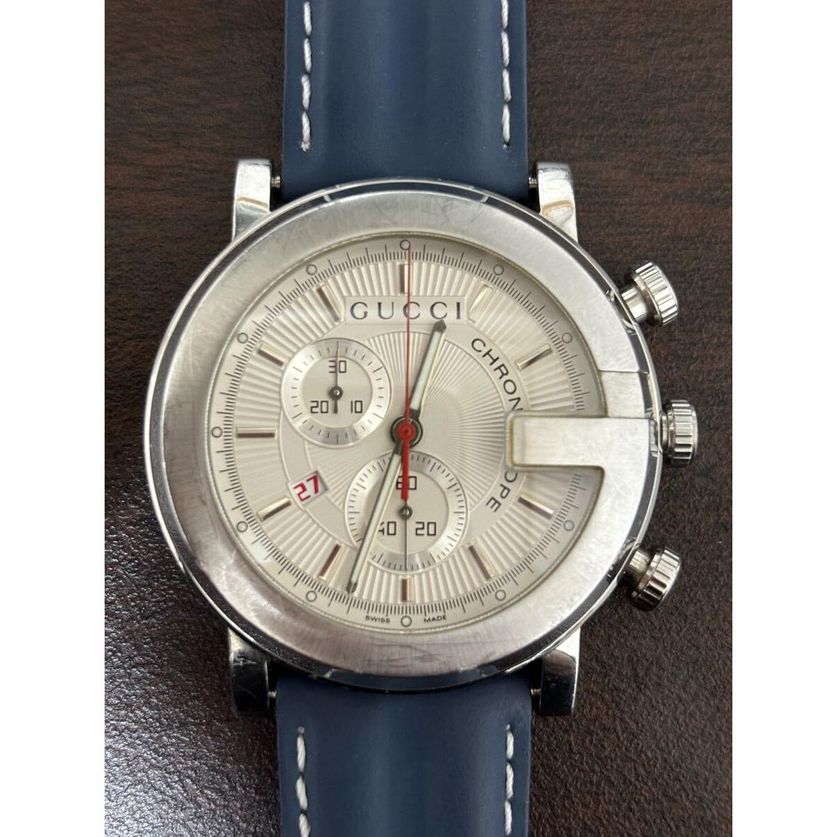 Used Operation GUCCI chronograph 101M YA101339 Gucci Chronograph Quartz