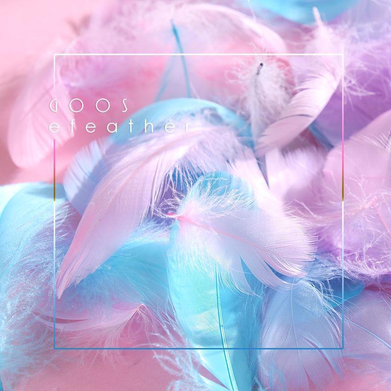 White Feather and Fur Backdrop Props for Photo Shoots