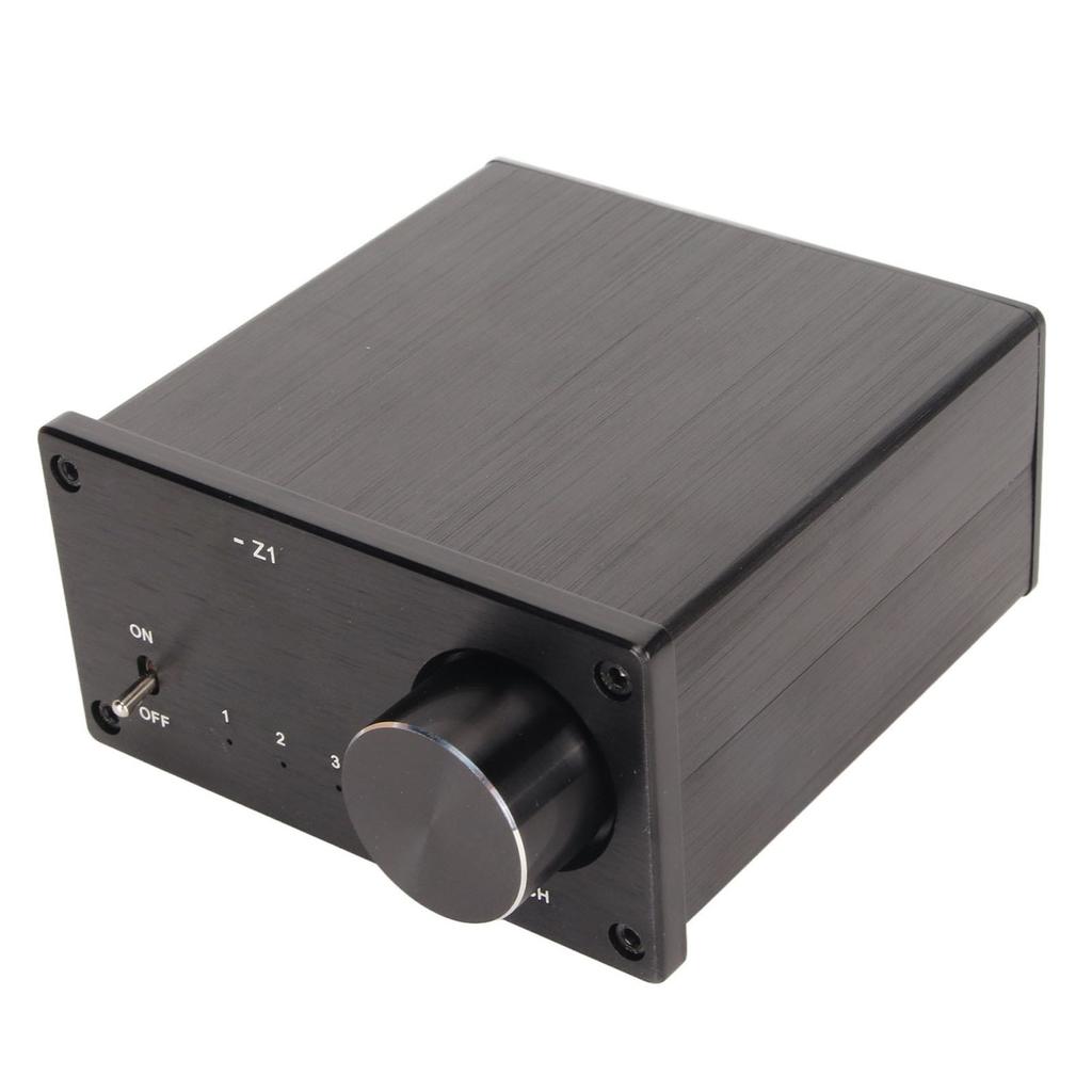 Conmutador RCA 4 entradas 1 salida HiFi Transmisión de señal sin pérdidas Conmutador de sonido estéreo RCA de doble canal