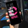 Wife Mom Boss Quotes Funda For OnePlus 13 12 R 11 9 10 Pro 8T 9RT 10T OnePlus Nord 4 CE 2 3 Lite N30 N20 Case