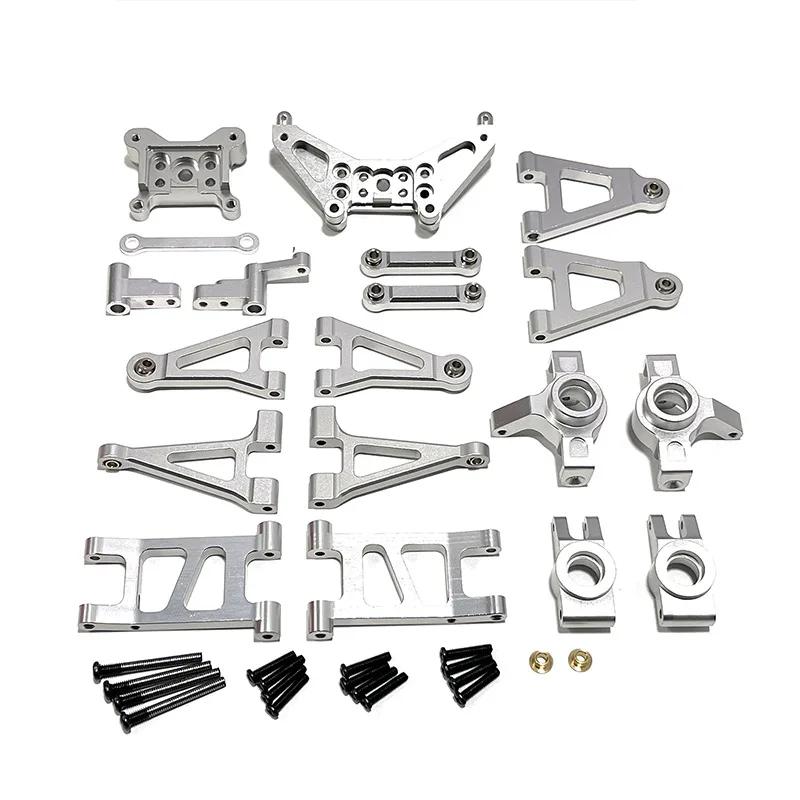 For MJX Hyper Go 1/14 RC 14301 14302 14301 Car Metal Seering Assembly Steering BLOCK Rear Hubs etc. Upgrades Parts Accessories