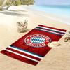 FC Bayern Munchen Print Beach Towel, Large Soft Quick Dry Towel for Beach Camping Swimming