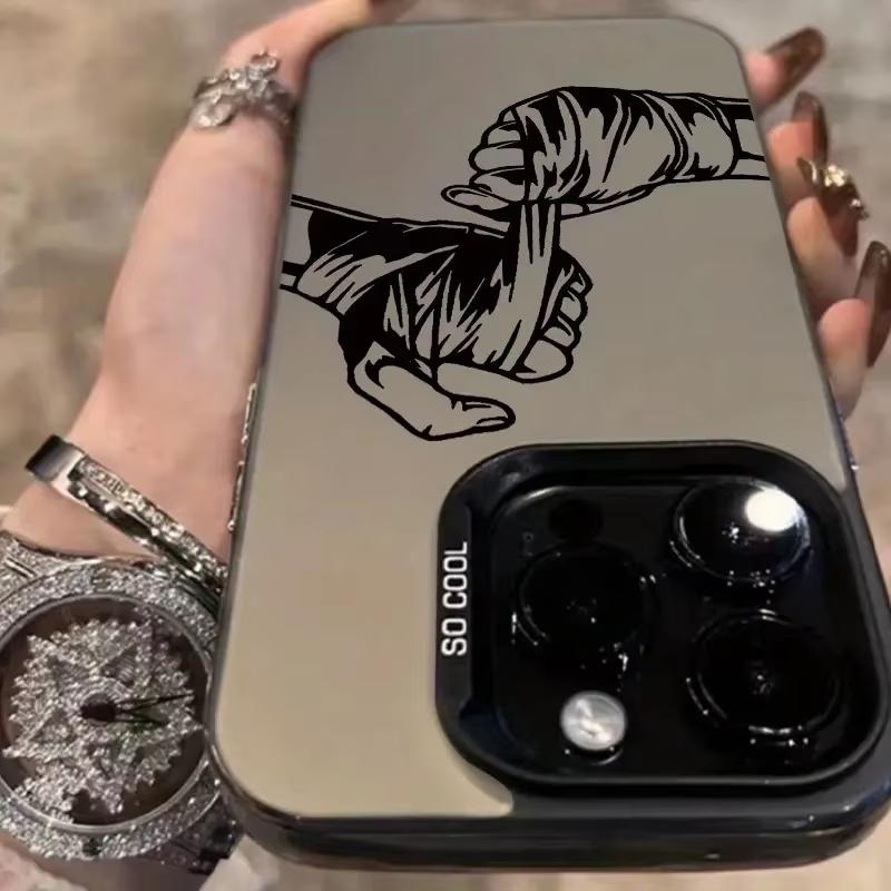Power Boxing Champion Themed Phone Case For Iphone 17 Air 16 16e 15plus 14 13 12 11 Pro Max Luxury Shockproof Protective Cover