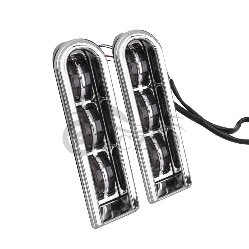 LED Lights for Harley Big Glide CVO Saddlebags and Fender, Decorative 14-20.