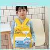 Cinnamon Letters Print Cartoon Kids Backpack With Breathable Nylon For Kindergarten Children