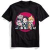 Japanese Anime Demon Slayer T Shirt Men Summer Tops Cartoon Kimetsu No Yaiba Graphic Tees Ulzzang
