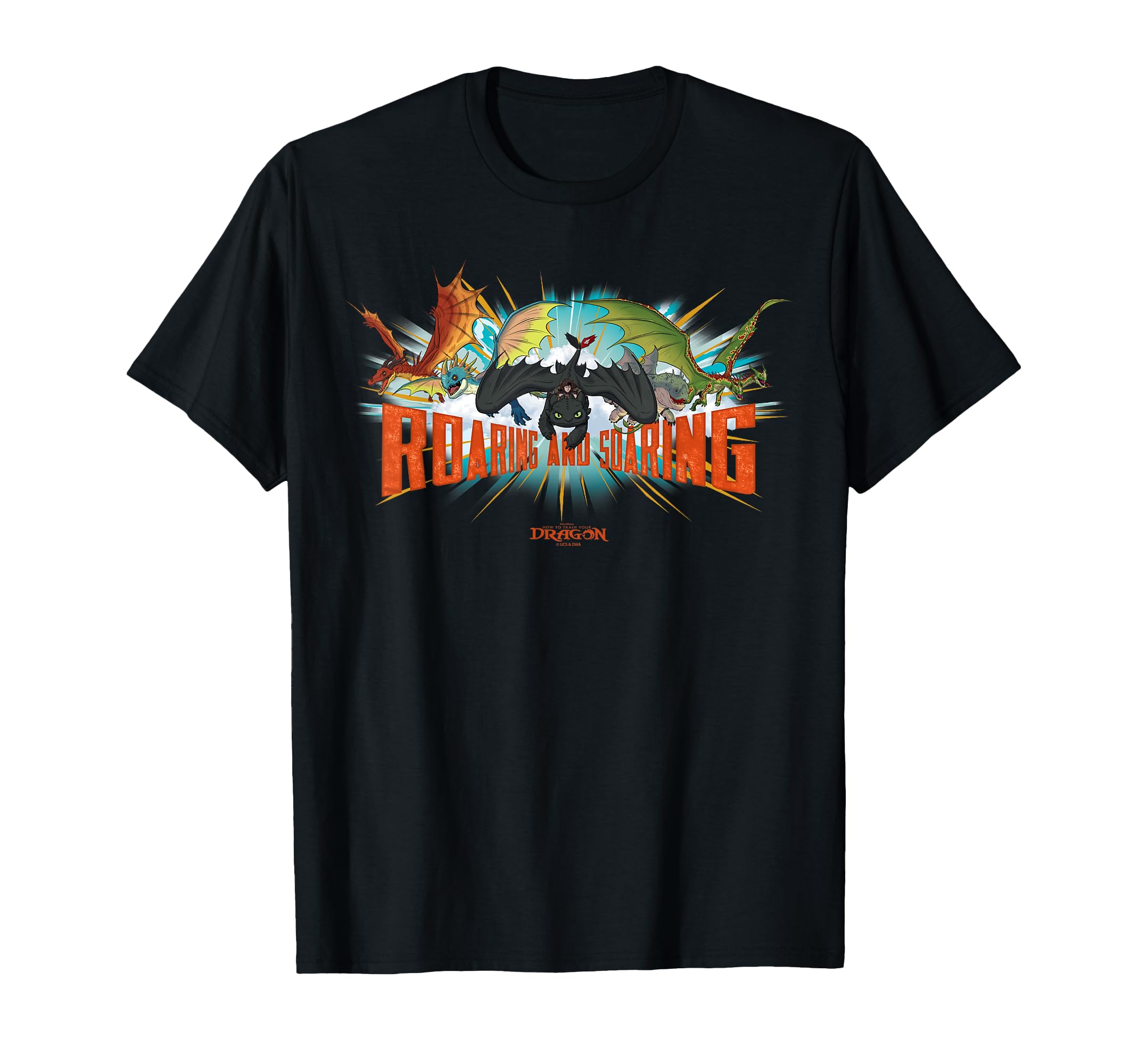 

DreamWorks How to Train Your Dragon Roaring and Soaring T-Shirt