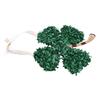 Lucky Clover Door Swag Multifunctional Plastic Artificial Lucky Clover Greenery Garland for Fireplace