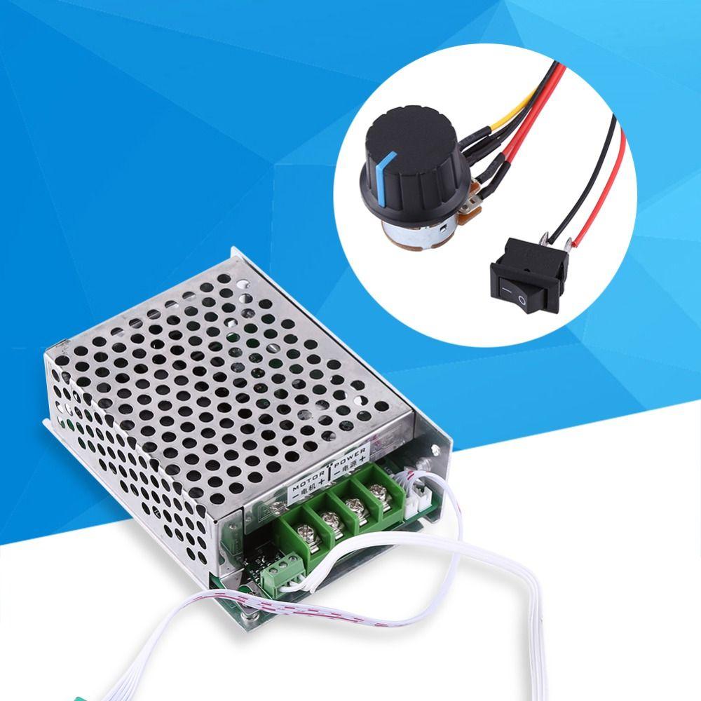 Adjustable PWM Speed Controller 40A Speed Governor CCM6DS-B DC Motor Speed Controller  Drill
