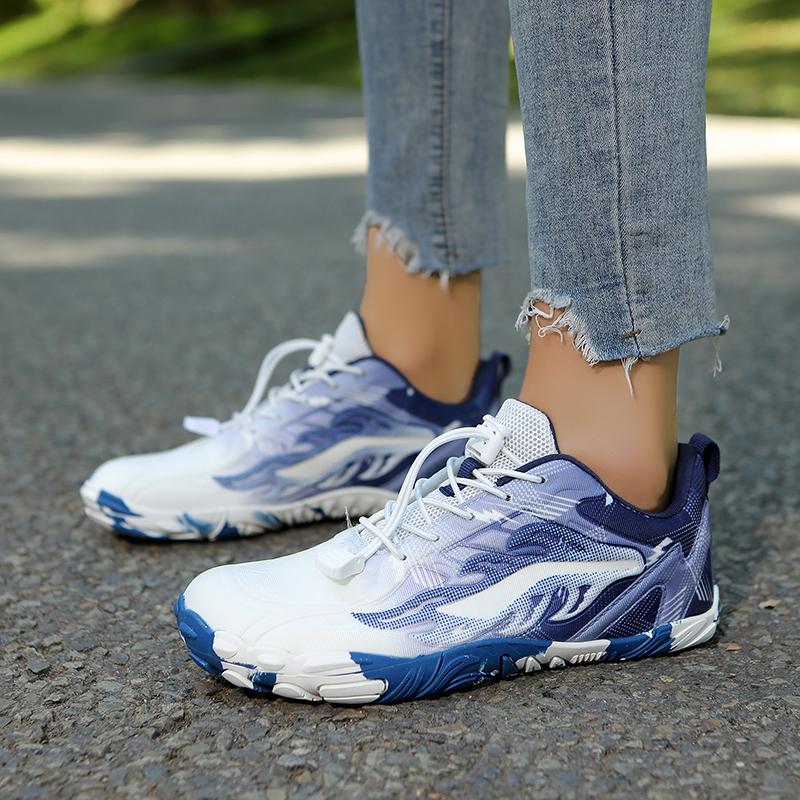 Women Anti-slip Trainers Men's Cross-training Shoes Elastic Gym Fitness Sports Shoes Outdoor Walking Trekking Hiking Sneakers