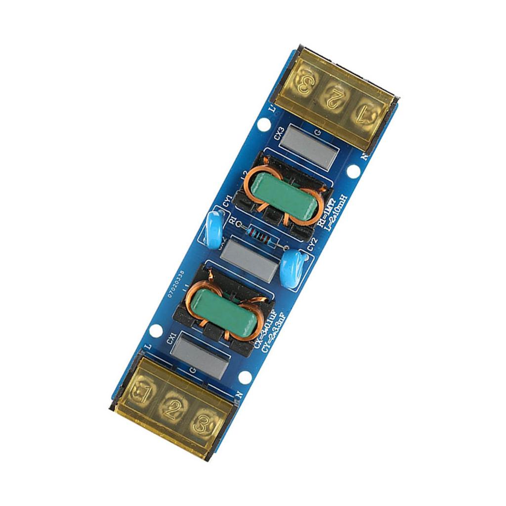 EMI High Frequency Two Stage Power Low Pass Filter Board For Power Supply (25A)