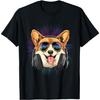 EDM House Music DJ Corgi Dog Lovers Music Lover Music Artist T-Shirt