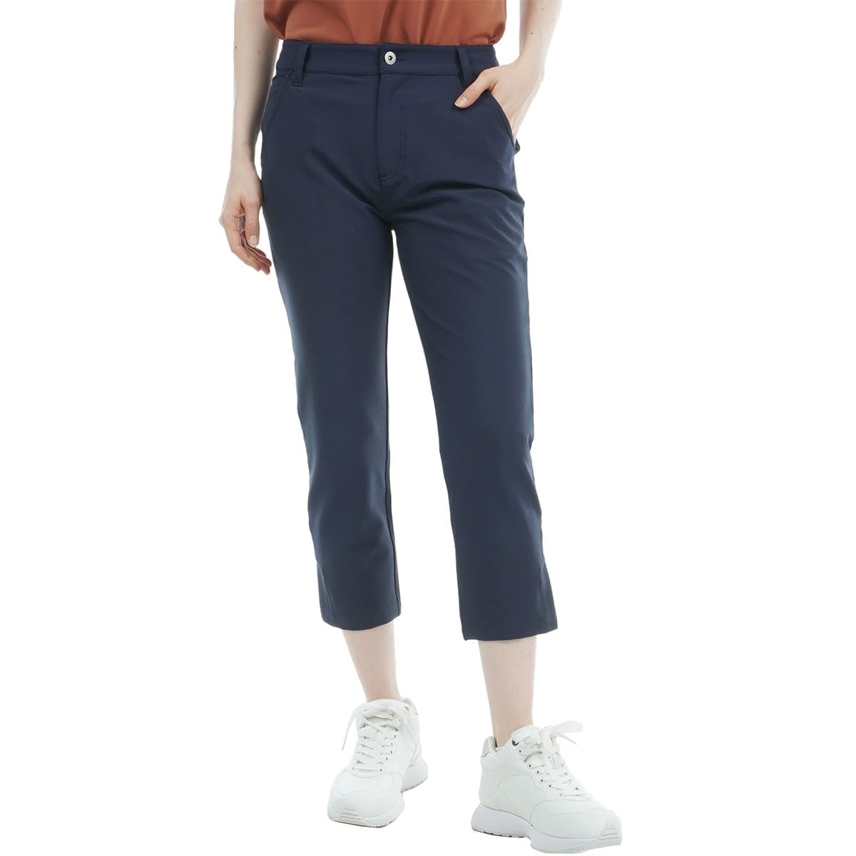 

Admiral Golf Women s 4-Way Twill 3/4 Pants, Navy, ADLA421