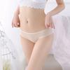 Women Sheer Mesh Transparent Thongs Sexy See Through Underwear Ladies Low Rise Cheeky Panties Ultra-thin Stretchy Briefs