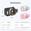 Coloful Protective Case Silicone Lens Cap for Insta360 Go Ultra Action Camera Accessories