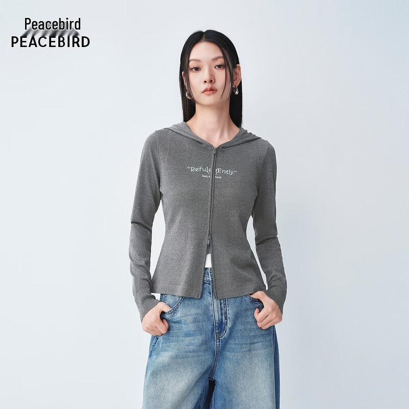PEACEBIRD Commuter Hooded Cardigan M