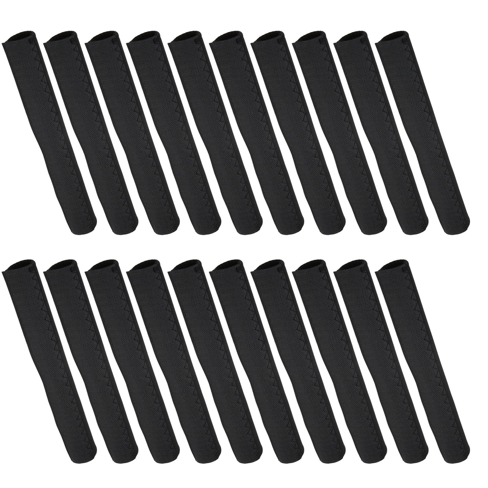 

20Pcs Mountain Bike Frame Protective Casing Chain Chainstay Hook&loop for Cycling