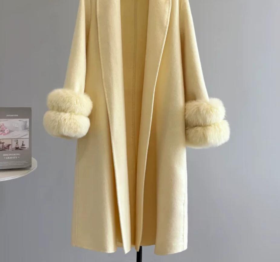 Fox Fur Square Scarf Winter New Ladies Real Warm Whole Fur Collar All-Match Solid Pattern