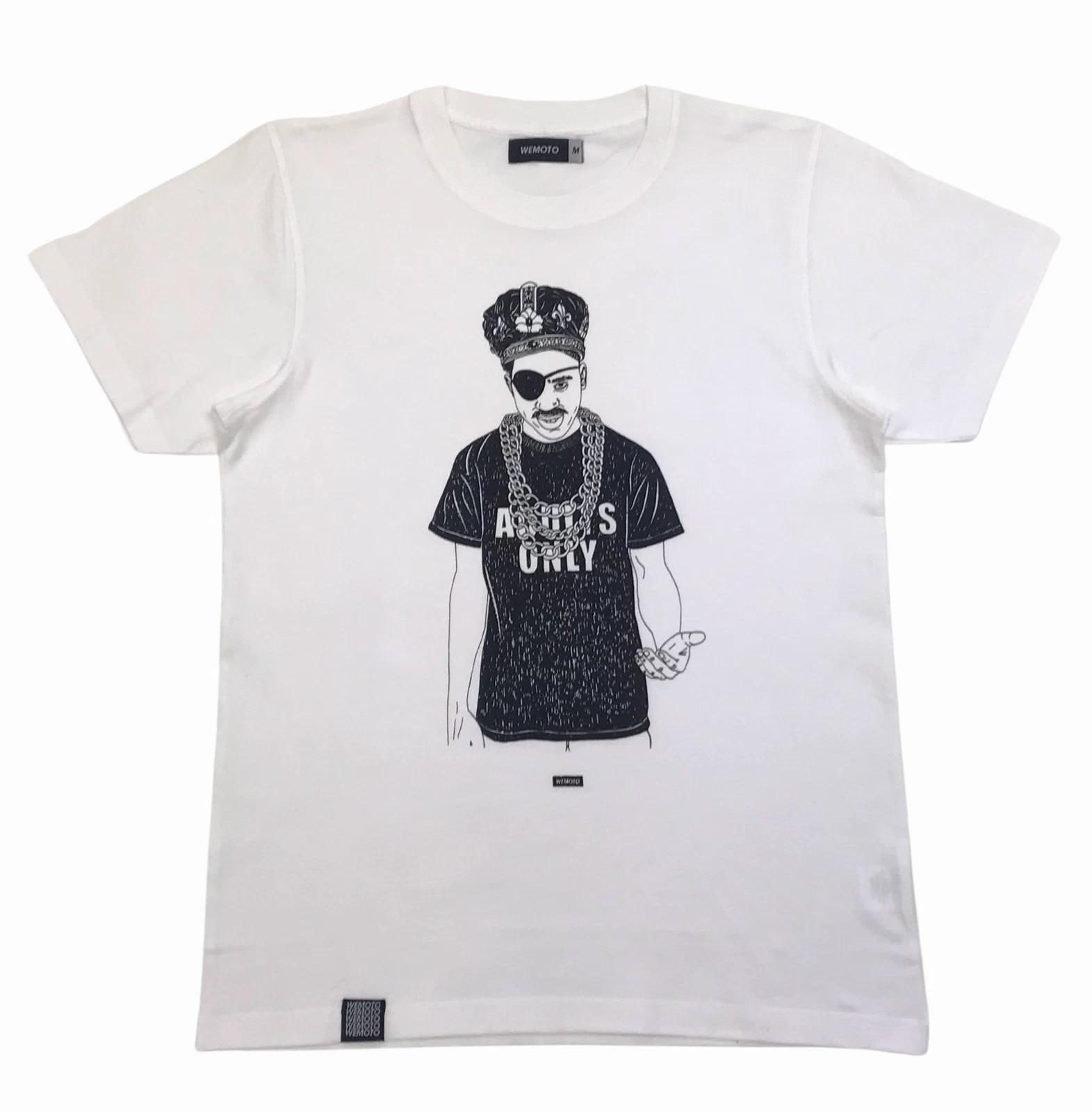 

Wemoto Adults Only White Print T-Shirt XL
