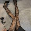 Jacquard Small Flowe Fishnet Stockings Mesh Design Fishnet Pantyhose  Summer Season