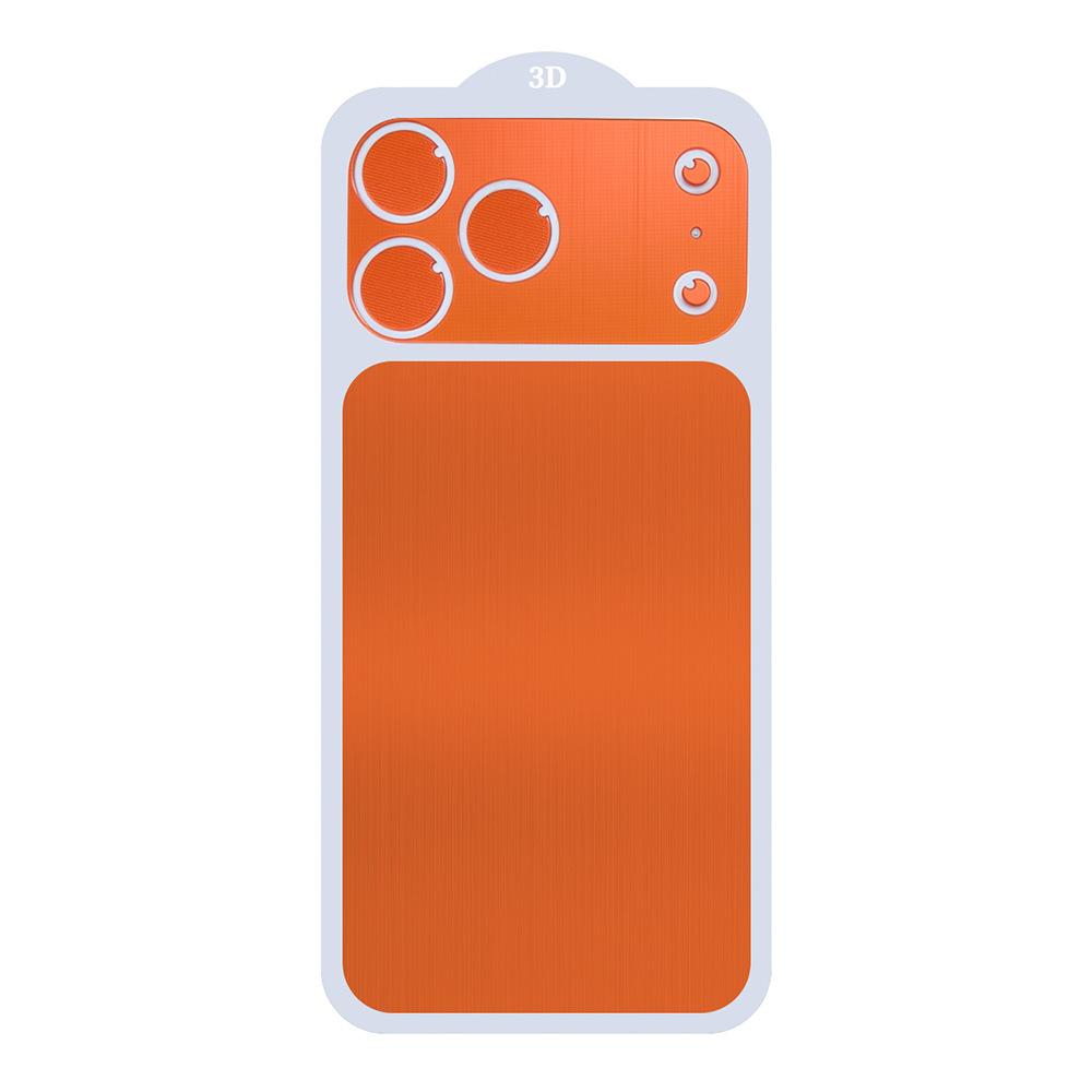 Applicable To iPhone17ProMax Solid Color Upper and Lower Split Back Film Protection, Scratch-proof Apple 17 Pro Soft Film Delivery