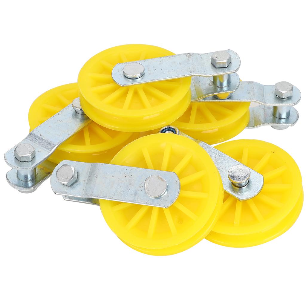 5PCS Large Metal Automatic Waterline Fixed Pulley for Livestock Farm Chicken House