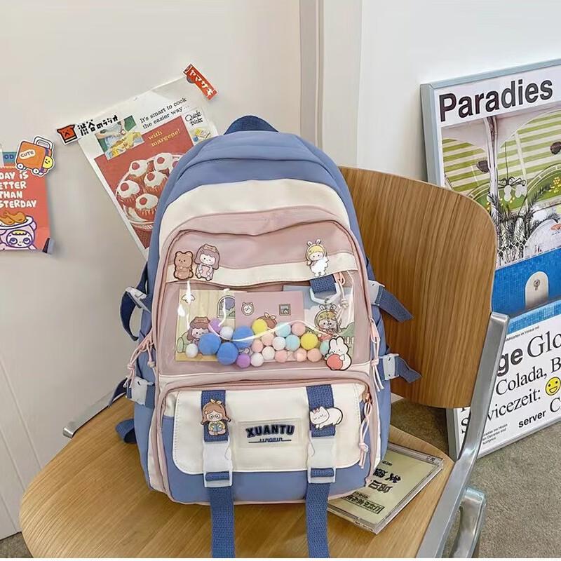 Cute Korean Style Large Capacity School Backpack