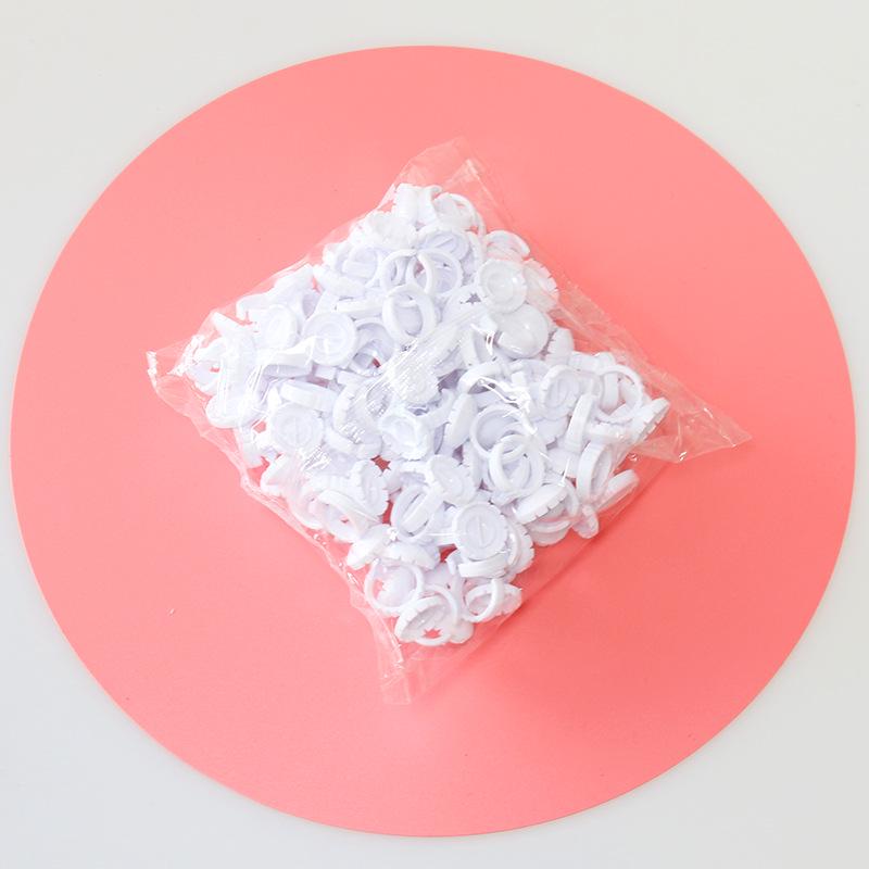 One-Piece Grafting Eyelash Glue Ring Cup - Professional Lash Extension Tool