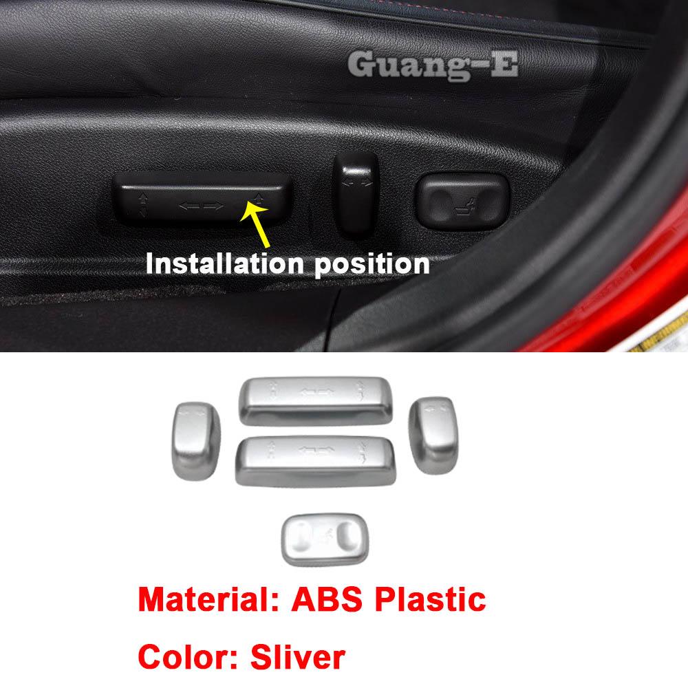 For Acura TLX 2018    ABS Seat Switch Cover Amrest Handle Outlet Vent Reading Light Frame Gear Trim Accessories