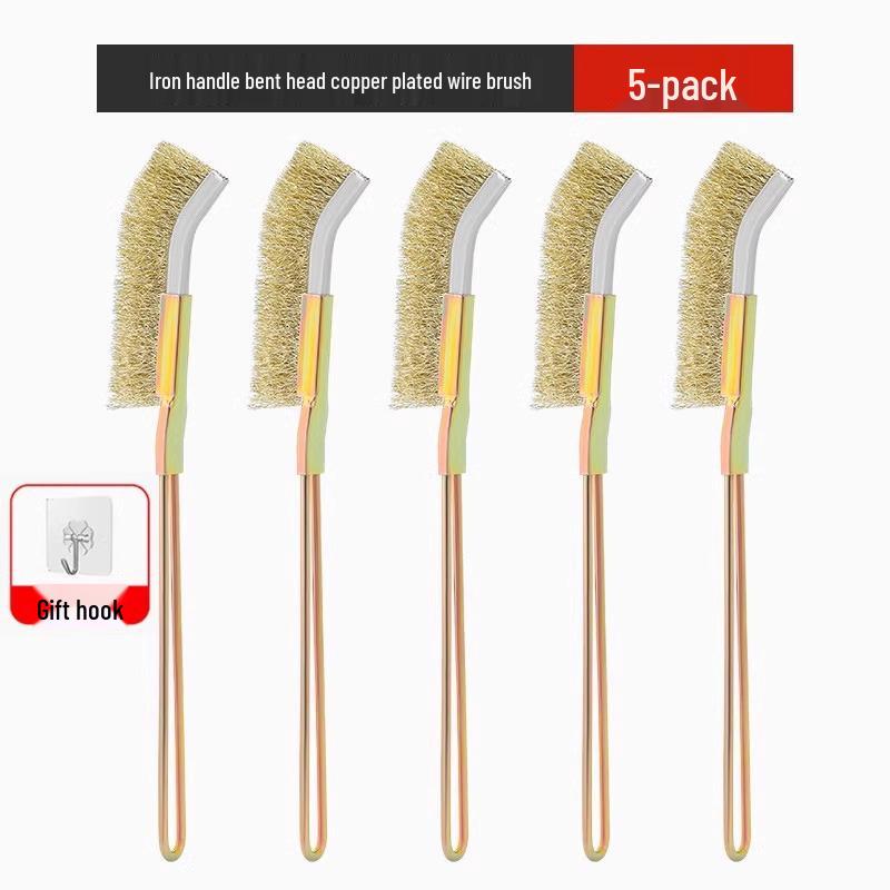 Steel Wire Cleaning Brush with Handle for Grill and Kitchen Rust Removal