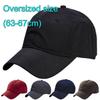 63-67cm Oversized Baseball Cap Breathable Plus Size Sun Hats Fashion Streetwear Hat  For Man Women
