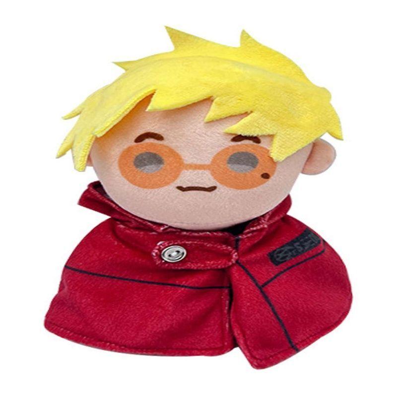 20Cm Anime Trigun Exhibition Around Vash The Stampede Plush Doll Cute Handsome Anime Peripheral Stuffed Toys Kids Hoiliday Gifts