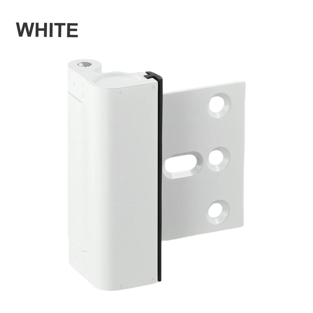 For Swing-in Doors Anti-theft Door Lock Door Reinforcement Lock Spring-loaded Mechanism 800 Lbs Force Resistance