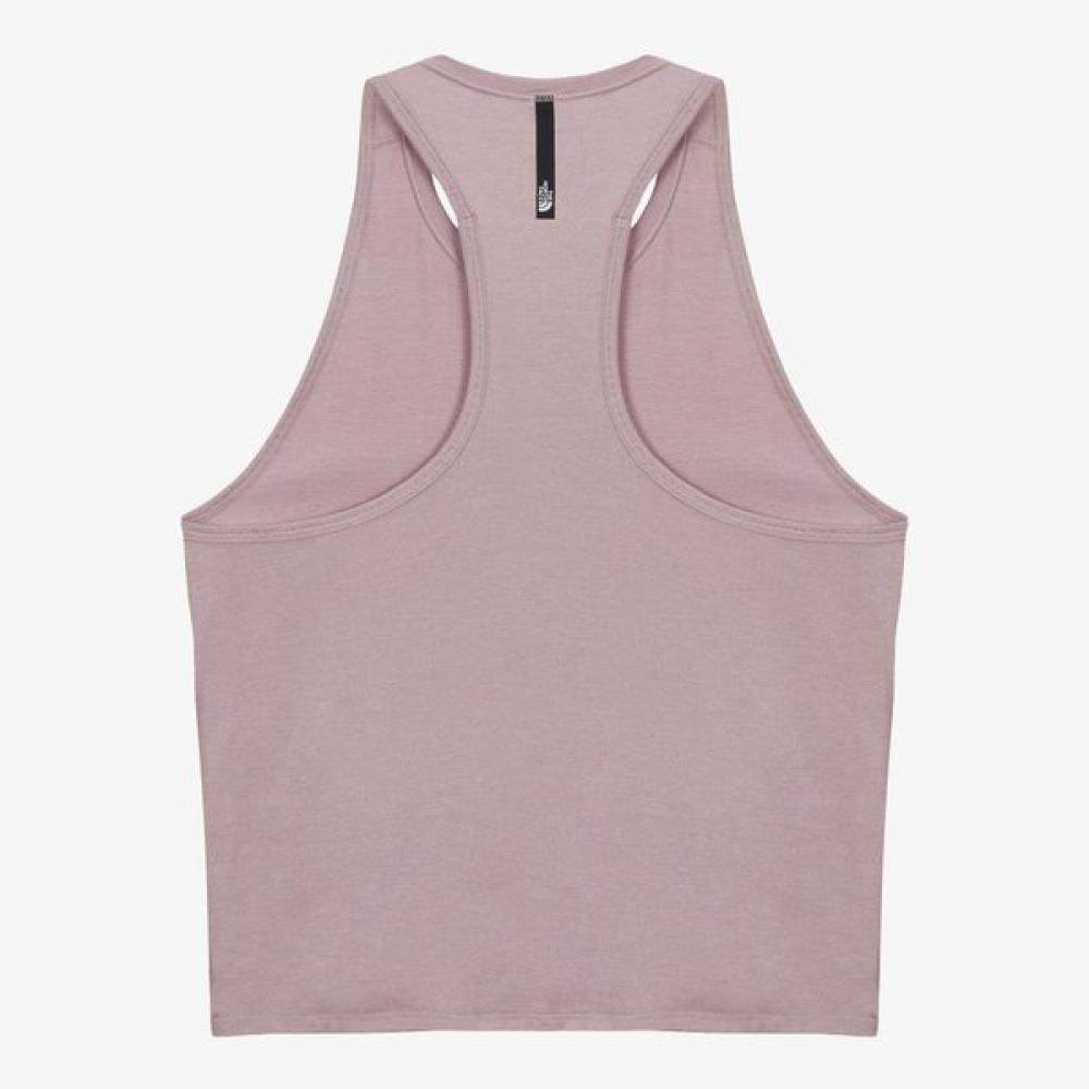 The North Face Nt7vS30b Women S Jada Tank grayiSh Pink
