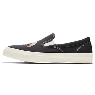Chuck Taylor All Star Slip-On Flamingo Embroidery Black Unisex 160488C