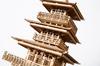 Hallisun 3D Wooden Craft DIY Famous Tower Model Building 196 Pieces Puzzle, Kit, Craft, Architecture, Kit, Toy, Kids, Adults, Gift, Decor, Birthday,