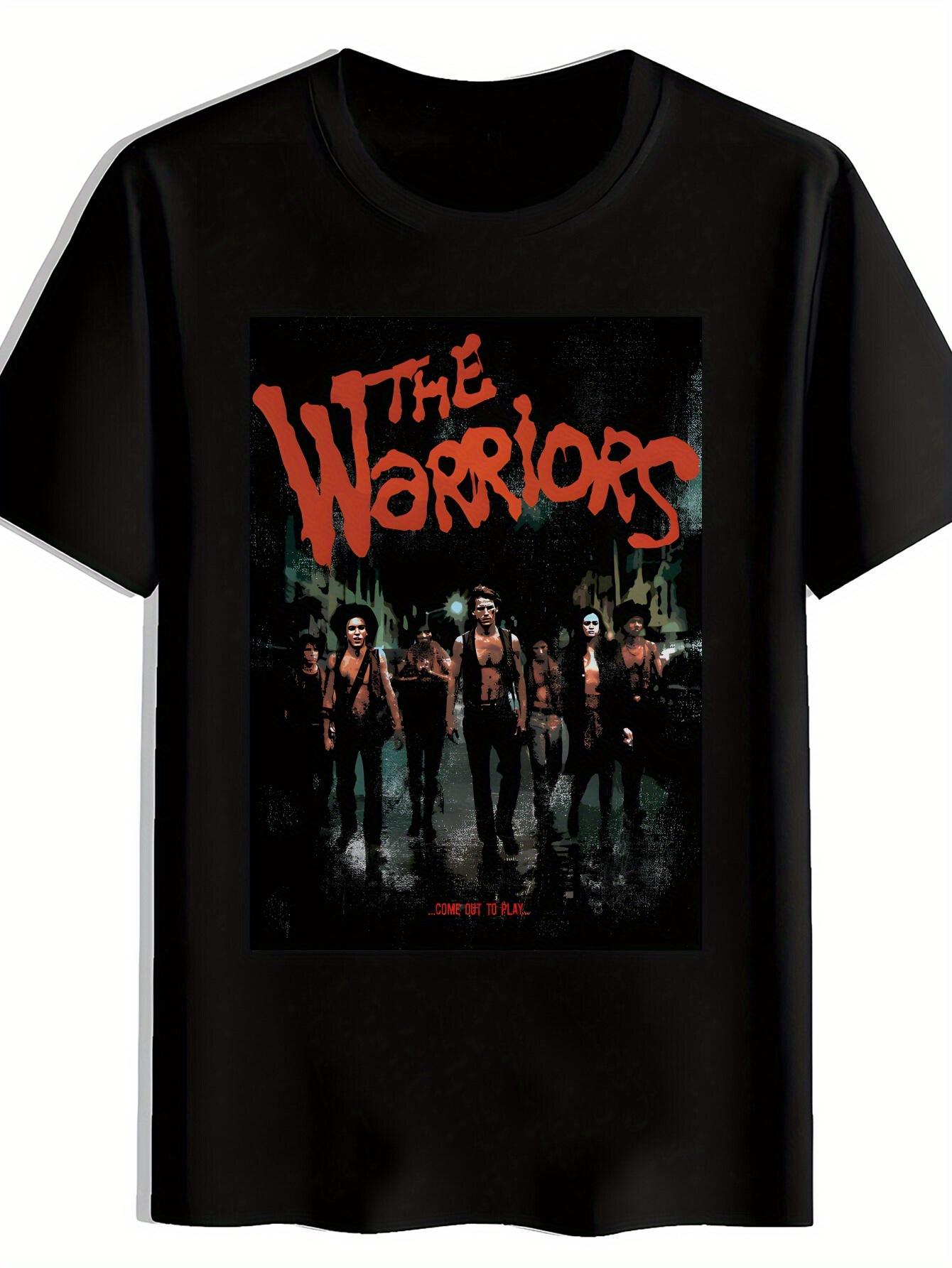 Casual Graphic T-shirt - The Warriors Movie Print XXXXL