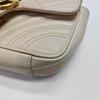 [Pre-Owned] Gucci GG Marmont Matelassé Mini Bag 'White' - Very Good #128IQDE