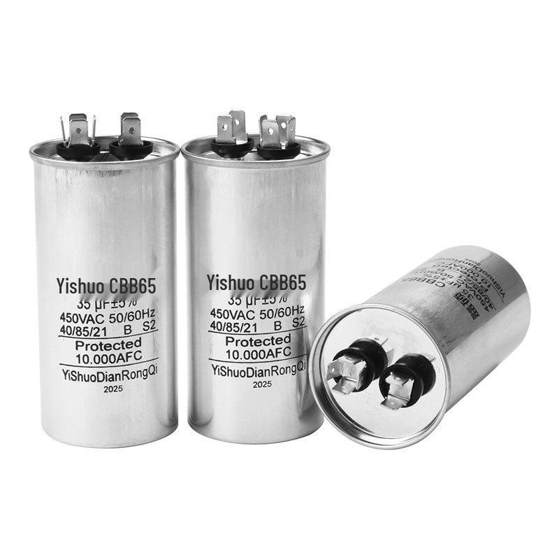 Condensatore di avviamento per compressore di condizionatore d'aria CBB65A, 35uF