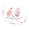 Simulation Insect Small Animal Toy Mosquitoes OrchidsMantis SpadeBeetle Simulation Animal Model Home Garden Ornaments