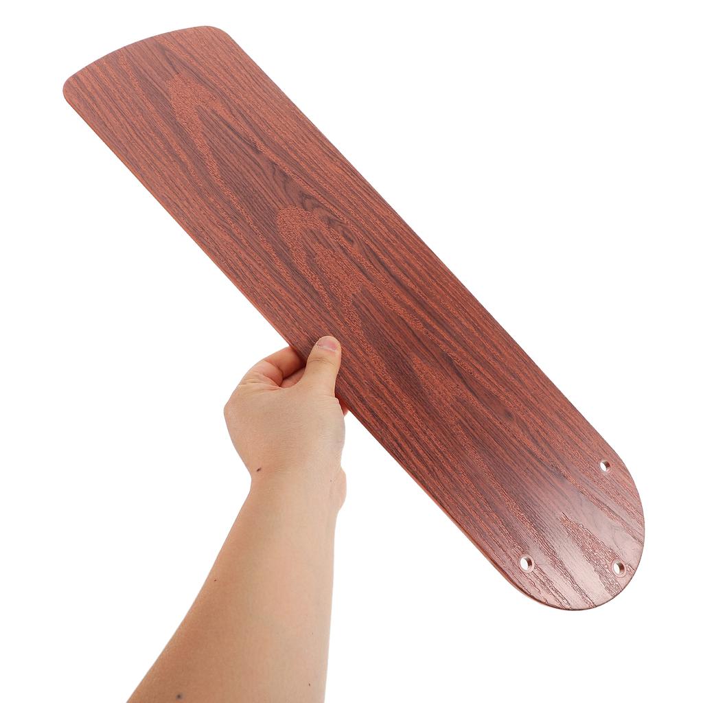 1 pz Pale Ventilatore a Soffitto Sostituzione 20 Pollici Venatura Legno Pale Ventilatore Plastica di Alta Qualità Parte di Ricambio per Ventilatore a Soffitto