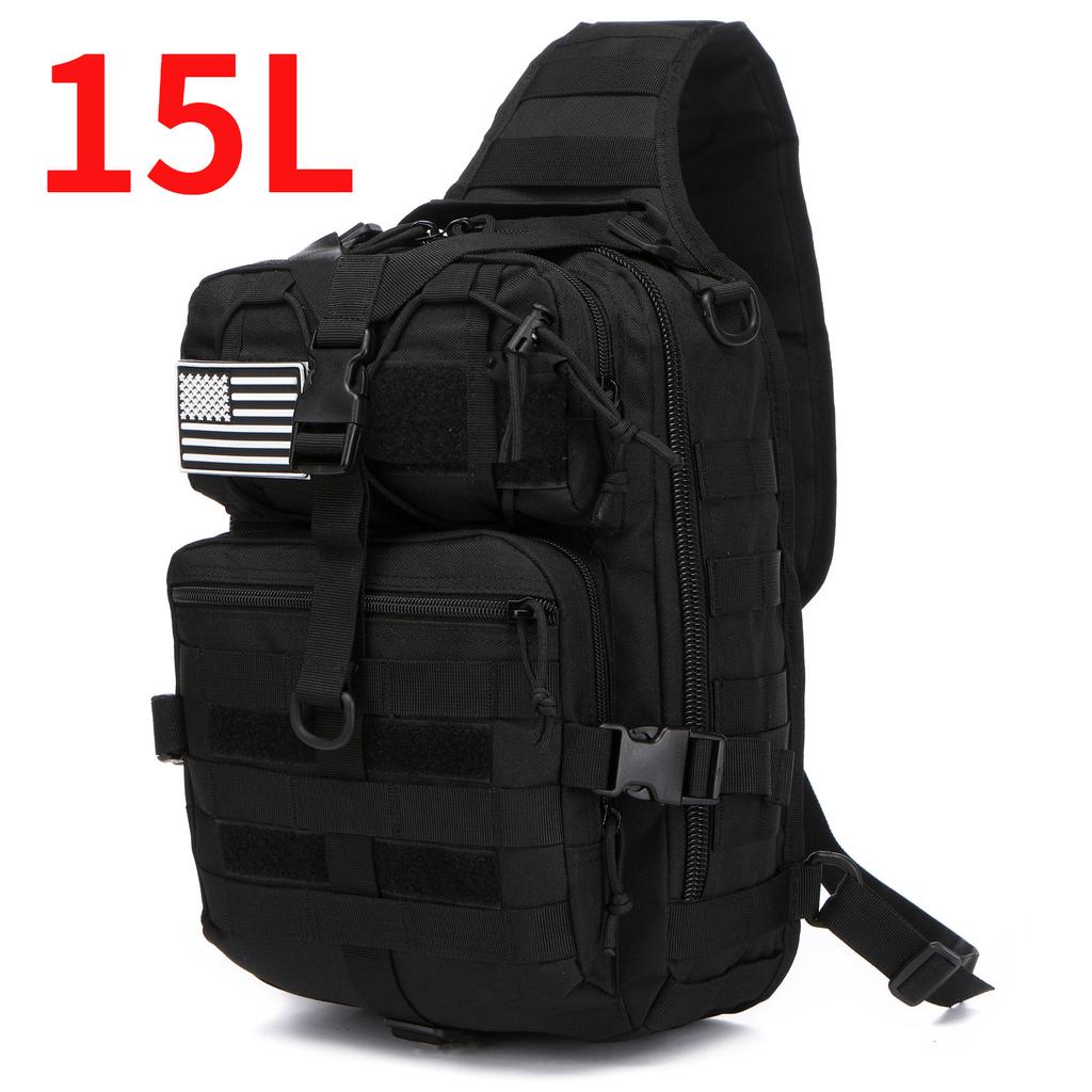 THURAM 8L/15L Outdoor Tactical Bag Backpack Sport Bag Pack Sling Shoulder Backpack Tactical Bag for Every Day Carry