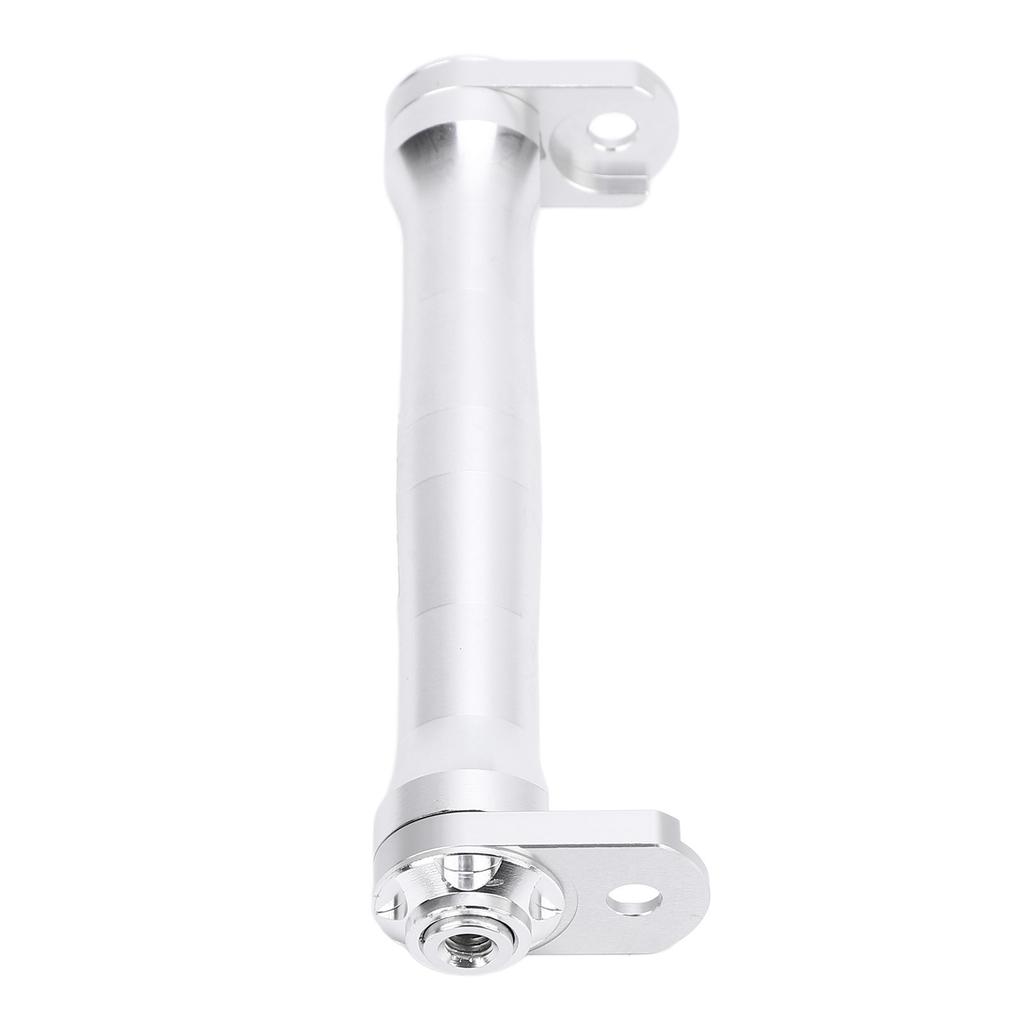Folding Bike Easy Wheel Extension Rod Aluminum Alloy Folding Bike Wheel Telescopic Bar for Modification Silver