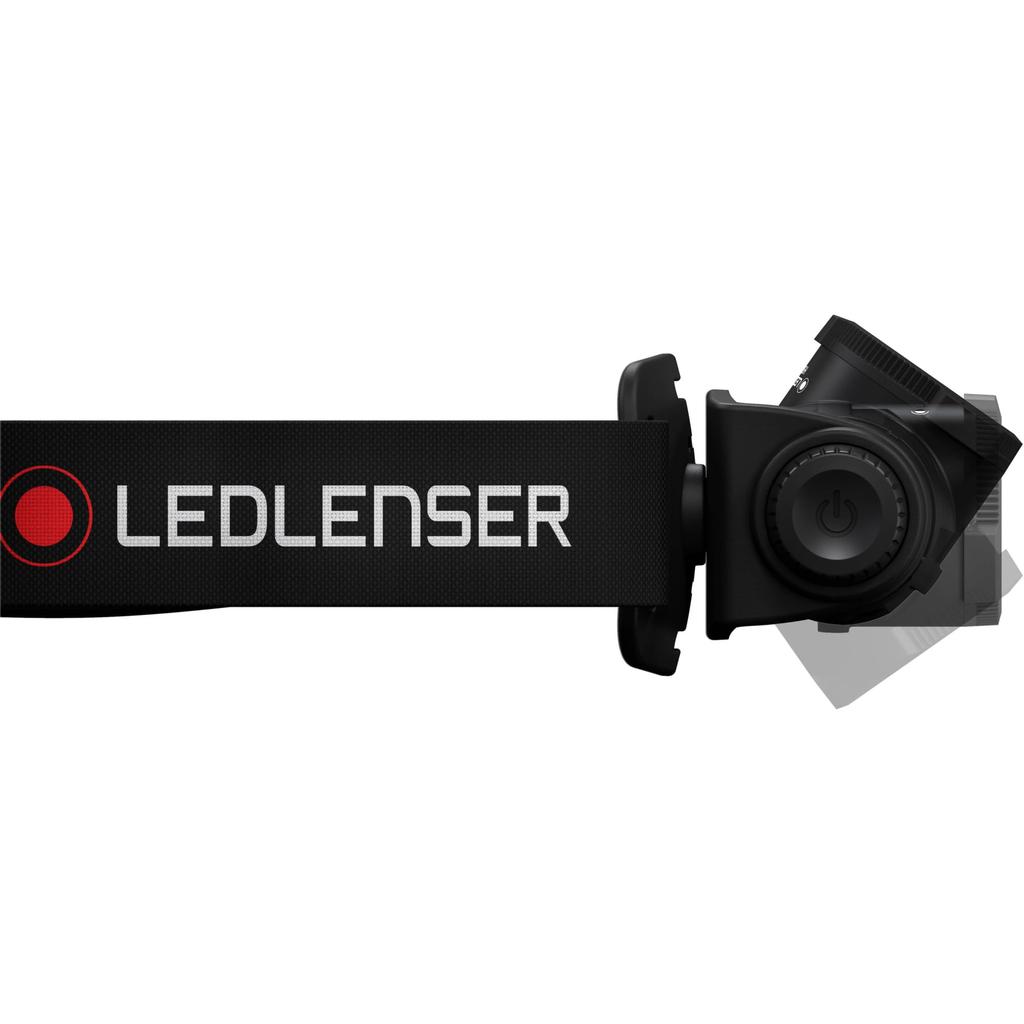 Ledlenser H5 Core LED 2 AA Batterien Lade Schwarz Japanische Stirnlampe, Etuis, (Produktcode 502193) [Offizielles Produkt]