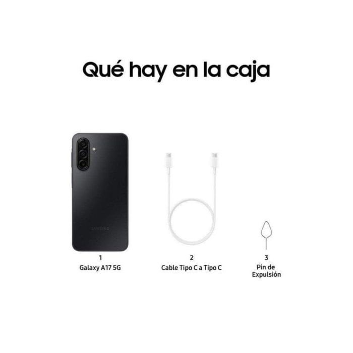 Refurbished - Samsung Galaxy A17 5G 8GB 256GB 6.7" Negro