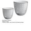 Yousheng Self Watering Flowerpot Visible Double Layer Planter with Wick Rope Self Watering Plant Pot for Indoor Plants Orchids Herbs