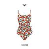 Swimsuit Women's One-piece Triangle High-class Feeling Ins Wind Hot Sexy Fashionable Floral Girl Swimming Suit
