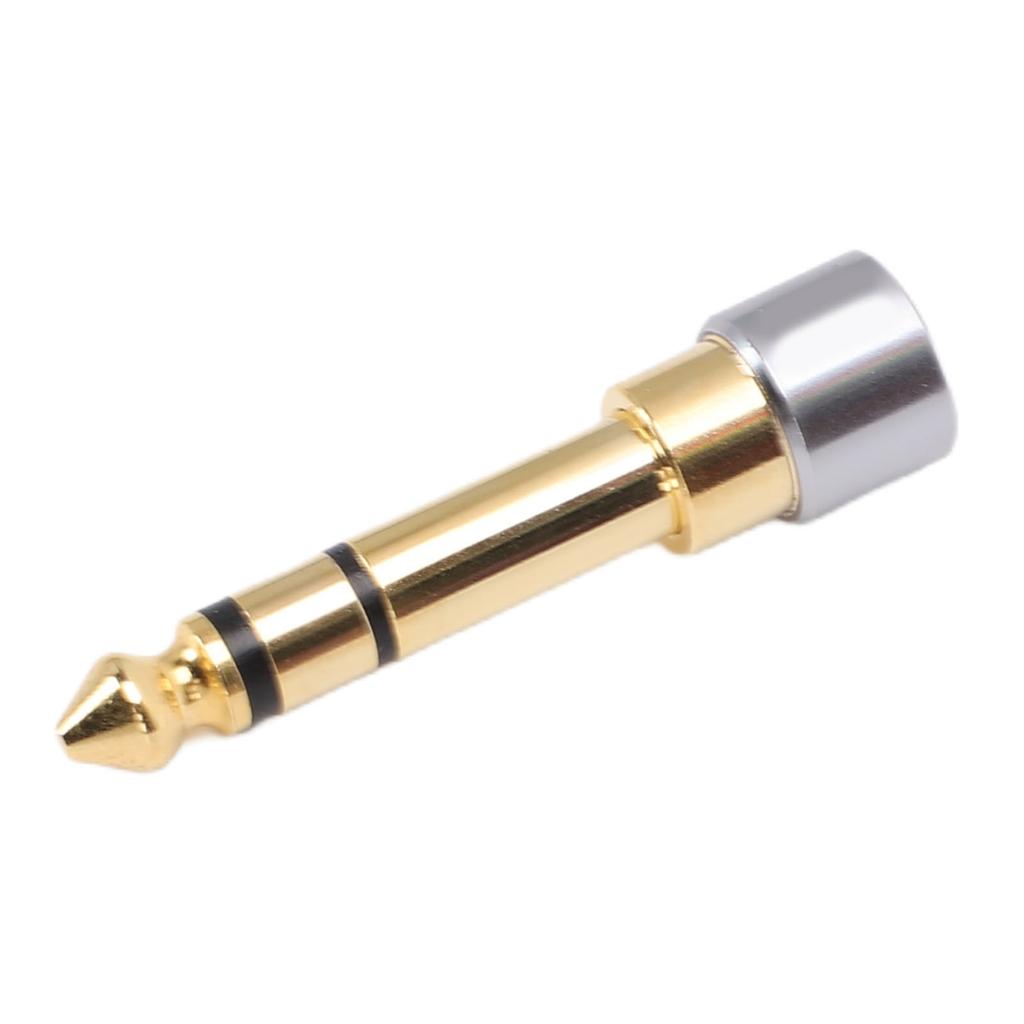 Headphone Jack Adapter 6.35mm To 3.5mm Stereo Headphone Jack Converter Gold Plated for Guitar Amplifier HiFi Equipment