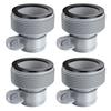 INTEX Filter Pump Connector: 1.25" To 1.5" Hose Adapter Type B