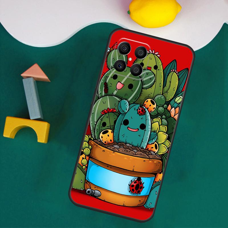 Cactus Plants Succulents Case For Honor 200 Pro 50 70 90 X9a X8a X8 X9 X8b X9c X9b Honor Magic 7 Lite 5 6 Pro Cover